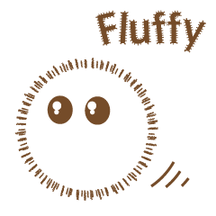[LINEスタンプ] Fluffy Balls