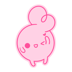 [LINEスタンプ] Pea bunny
