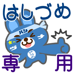 [LINEスタンプ] 「はしづめ」さん専用スタンプ