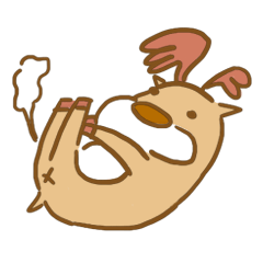 [LINEスタンプ] LULU Deer