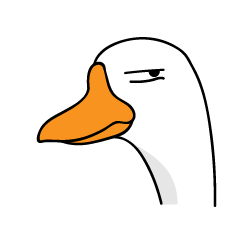 [LINEスタンプ] Jik the Goose