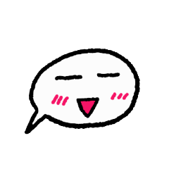 [LINEスタンプ] 吹き出しモチーフ