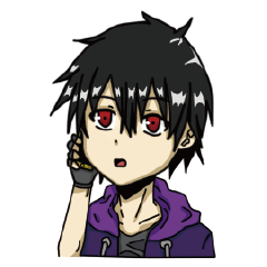 [LINEスタンプ] Gzika with his little companions