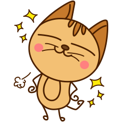 [LINEスタンプ] Kuchi - かわいい猫