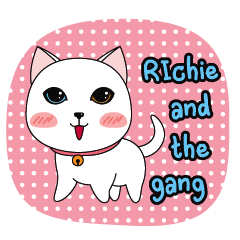 [LINEスタンプ] Richie and the gang