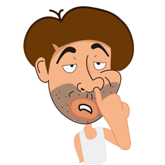 [LINEスタンプ] Uncle Hu