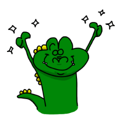 [LINEスタンプ] Crocodile Draco 2.0