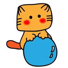 [LINEスタンプ] Cute little cat for a happy life