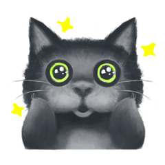 [LINEスタンプ] Oscar the chubby cat