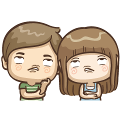 [LINEスタンプ] Misa ＆ Odin's stupid and lovely life