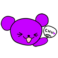 [LINEスタンプ] Jオタベア -紫担用