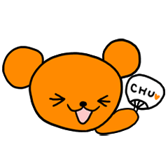 [LINEスタンプ] Jオタベア -オレンジ担用