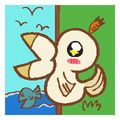 [LINEスタンプ] ウサどり