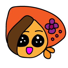 [LINEスタンプ] Momo Hana girl