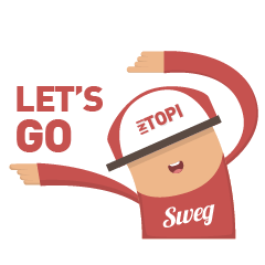 [LINEスタンプ] SWAG Boy