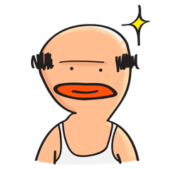 [LINEスタンプ] Mr. Bright : The Mad DD's Life