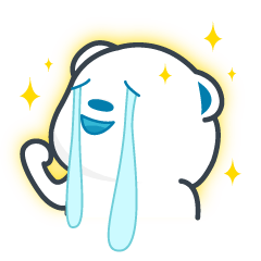 [LINEスタンプ] I'm a Snow Bear