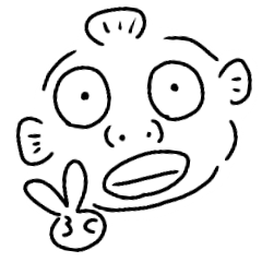 [LINEスタンプ] まさかの魚人さんスタンプ第二弾