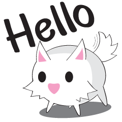 [LINEスタンプ] Makin is a dog.