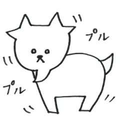 [LINEスタンプ] 白ヤギさんのスタンプ