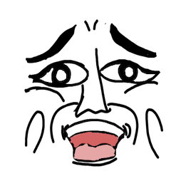 [LINEスタンプ] whos face