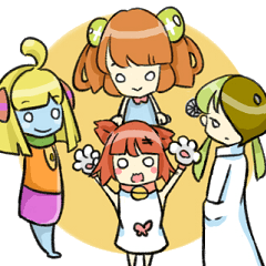 [LINEスタンプ] ニャーチの日常