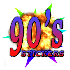[LINEスタンプ] Totally Radical 90's Greetings