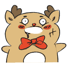 [LINEスタンプ] elk get lost