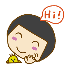 [LINEスタンプ] I am Otome/(Cute and funny)