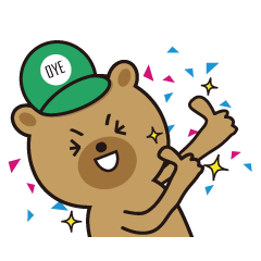 [LINEスタンプ] OH YEAH~ Bear