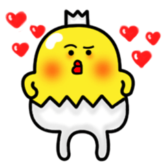 [LINEスタンプ] I Am Little Chicken ！