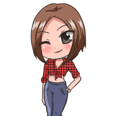 [LINEスタンプ] Beautiful Girls and Cute