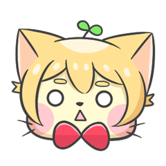 [LINEスタンプ] ニャー ニャー - 猫顔のバッグ