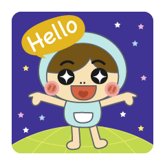 [LINEスタンプ] Hello,Dora (International)