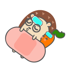 [LINEスタンプ] Heidi the Hedgehog 2