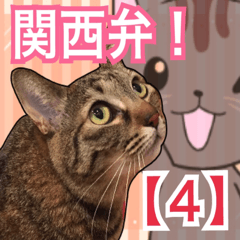 [LINEスタンプ] 【関西弁】表情豊かな猫ちゃん達。4の画像（メイン）