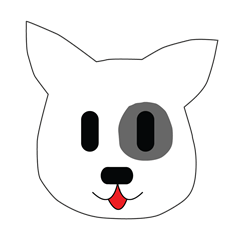 [LINEスタンプ] The bull terrier