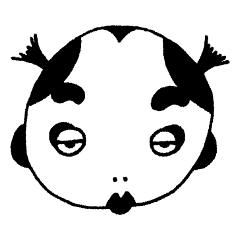 [LINEスタンプ] ちょっと変わった女の子