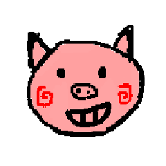 [LINEスタンプ] Pinky Pig's Daily Life
