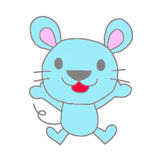[LINEスタンプ] ねずみ語のちゅう太