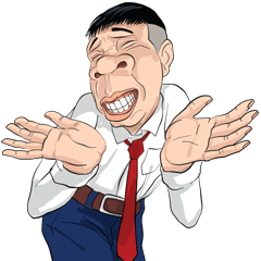 [LINEスタンプ] mr. Richard at office