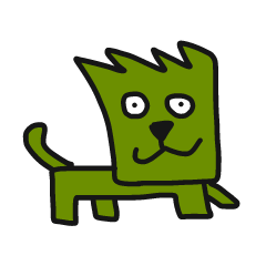 [LINEスタンプ] はくさいワン