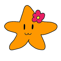 [LINEスタンプ] ヒトデちゃん