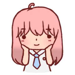 [LINEスタンプ] Momo's Student life