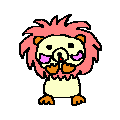 [LINEスタンプ] おとぼけくまらいおん