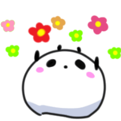 [LINEスタンプ] パンダ～お気軽にどうぞ編～