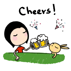 [LINEスタンプ] Kiki and Bunny's simple life Part II