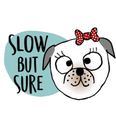 [LINEスタンプ] Happy Nice dog in June (Eng)