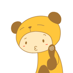 [LINEスタンプ] BearChipmunk