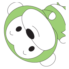 [LINEスタンプ] Baby fat monkey2